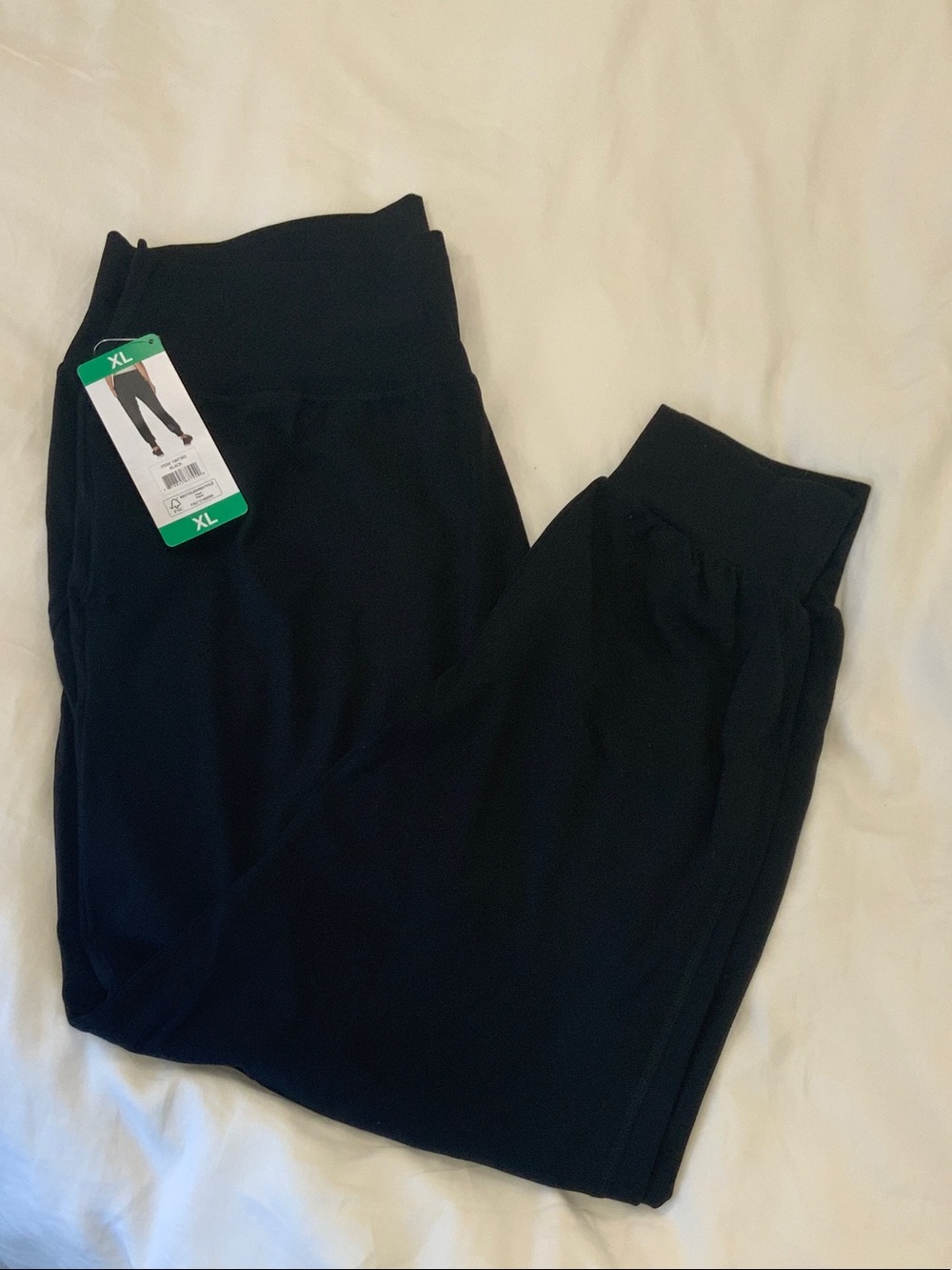 Tuff Athletics Women’s Black Stretch Joggers from Costco